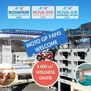Novapark Flugzeughotel Graz